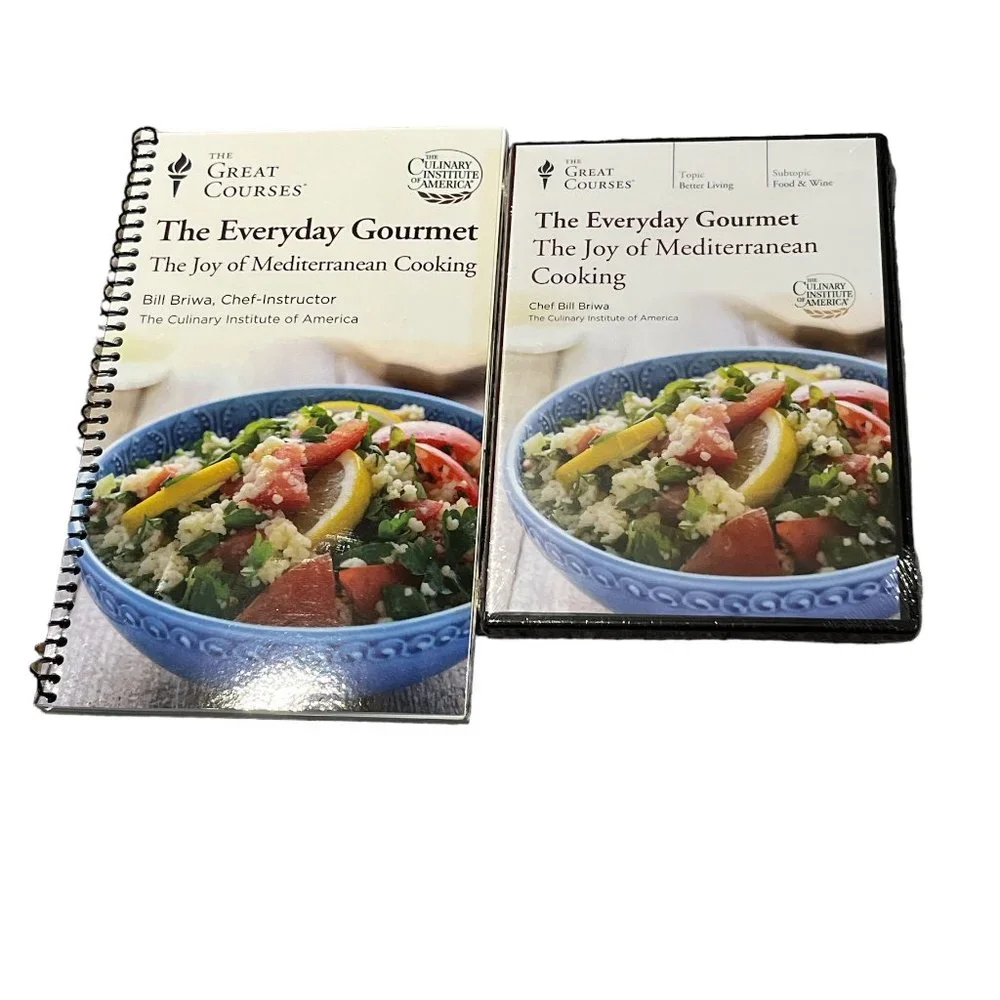 Mediterranean The Everyday Gourmet Joy of Cooking Book DVD The Great Courses - Picture 5 of 11